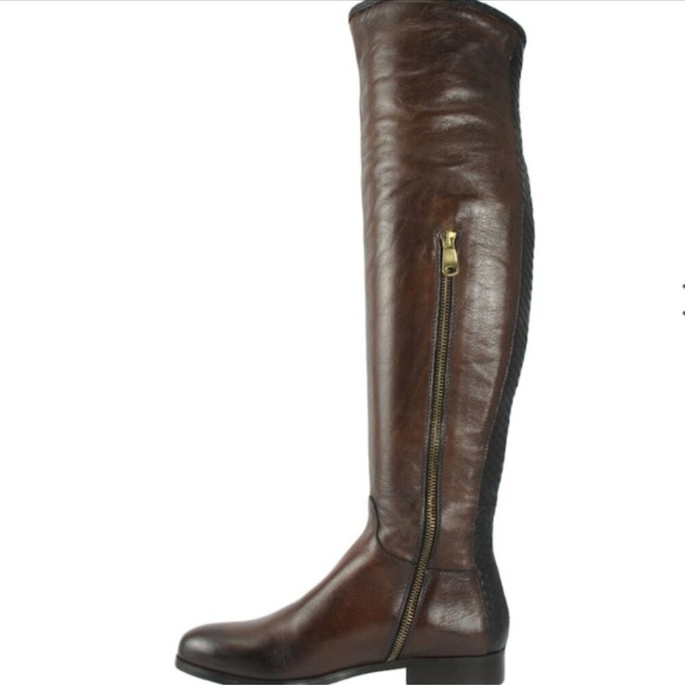 Ron White Piper Over the Knee Mahogany Women's Boots